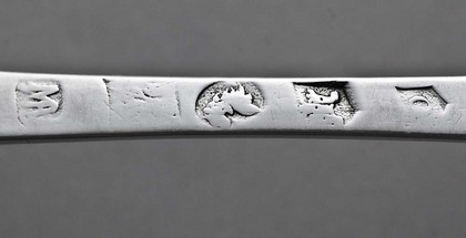 Provincial Brittania Silver Trefid Spoon - Exeter